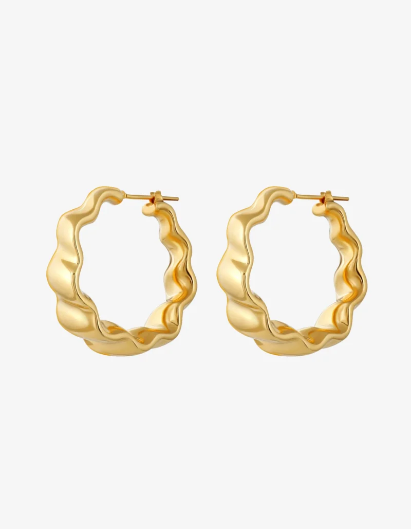 Gold Princess Earring