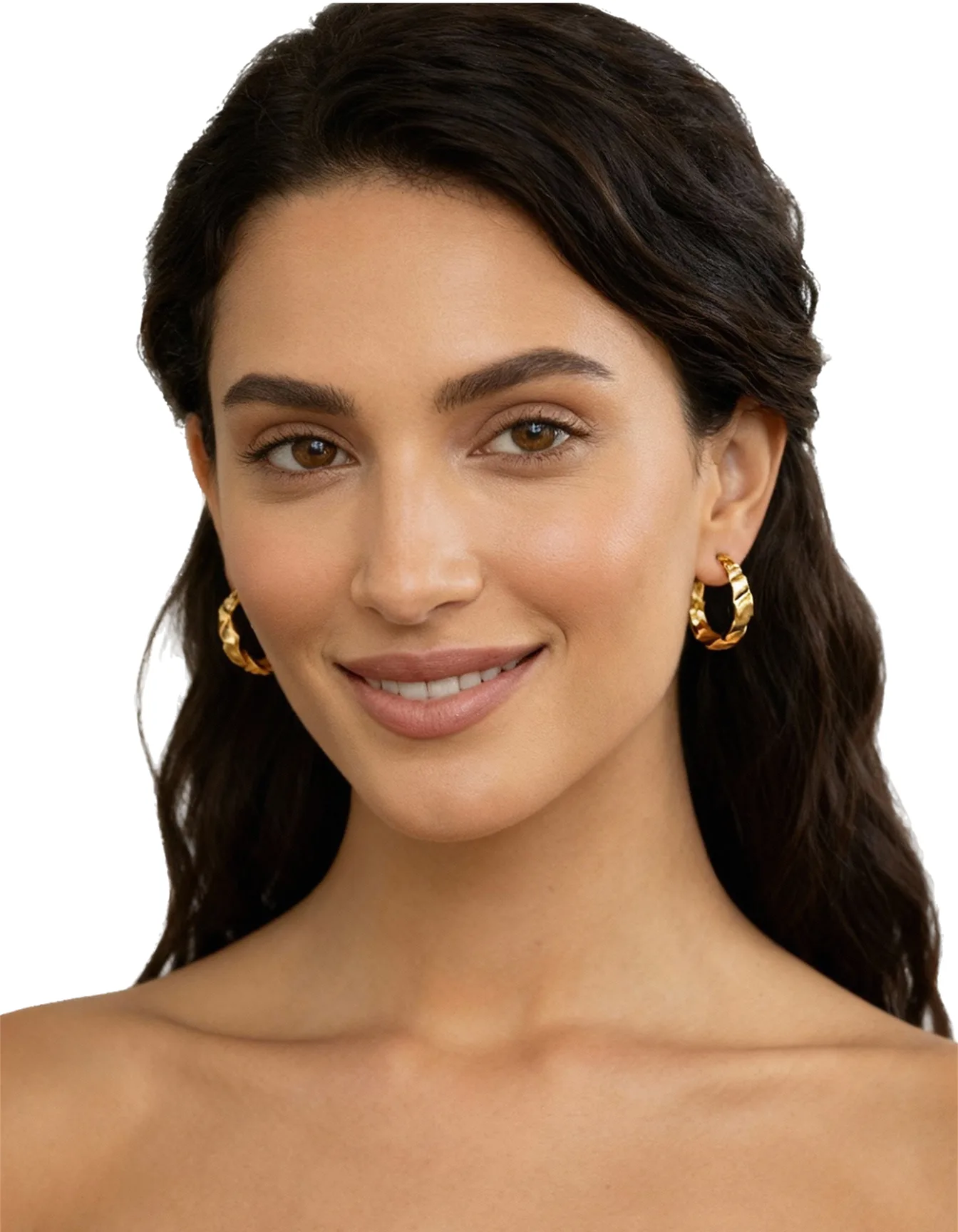 Gold Princess Earring