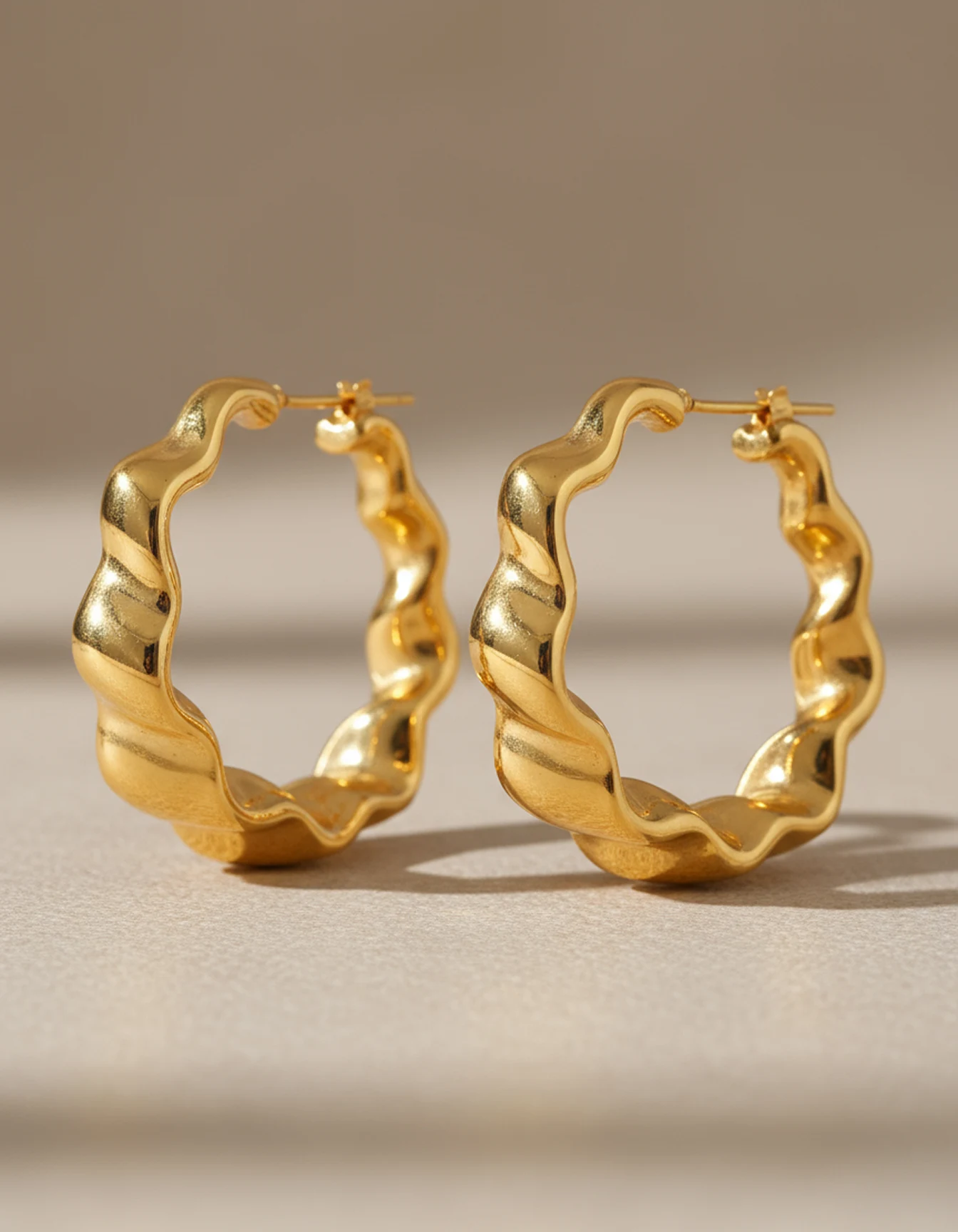 Gold Princess Earring