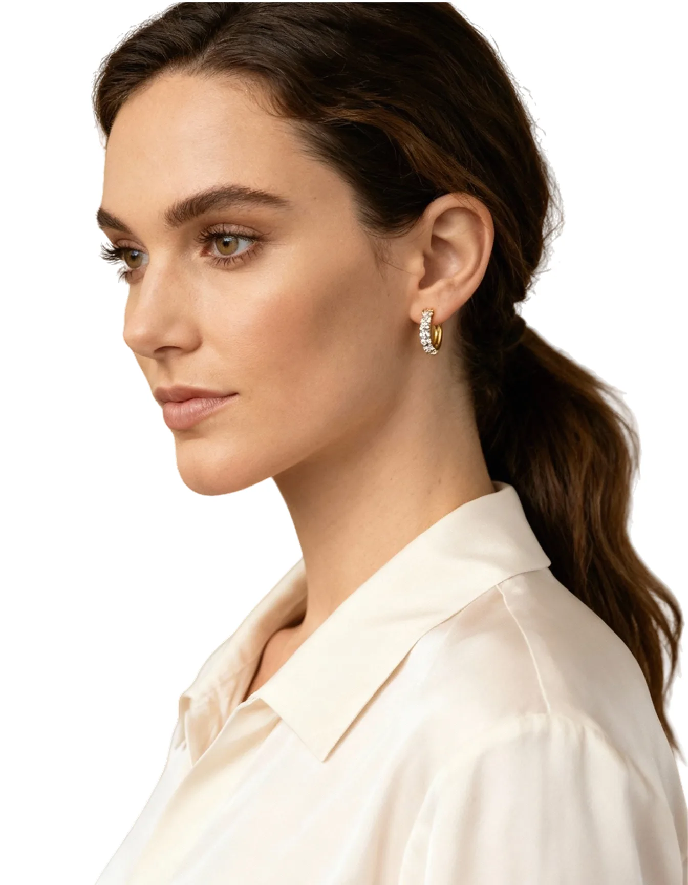 Simple Gold Earring